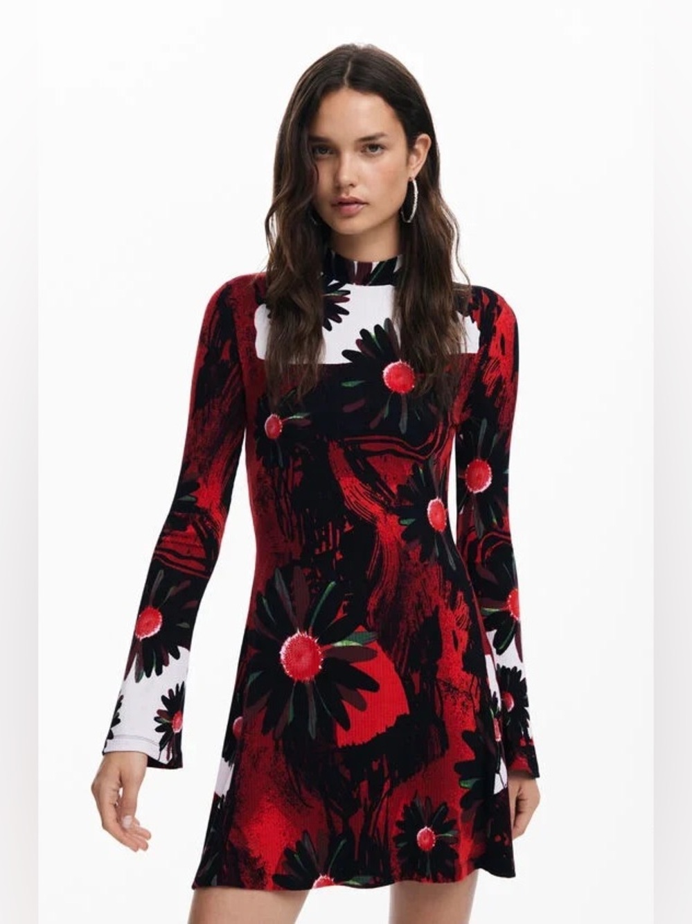 Desigual M. Christian Lacroix knit mini dress Size large